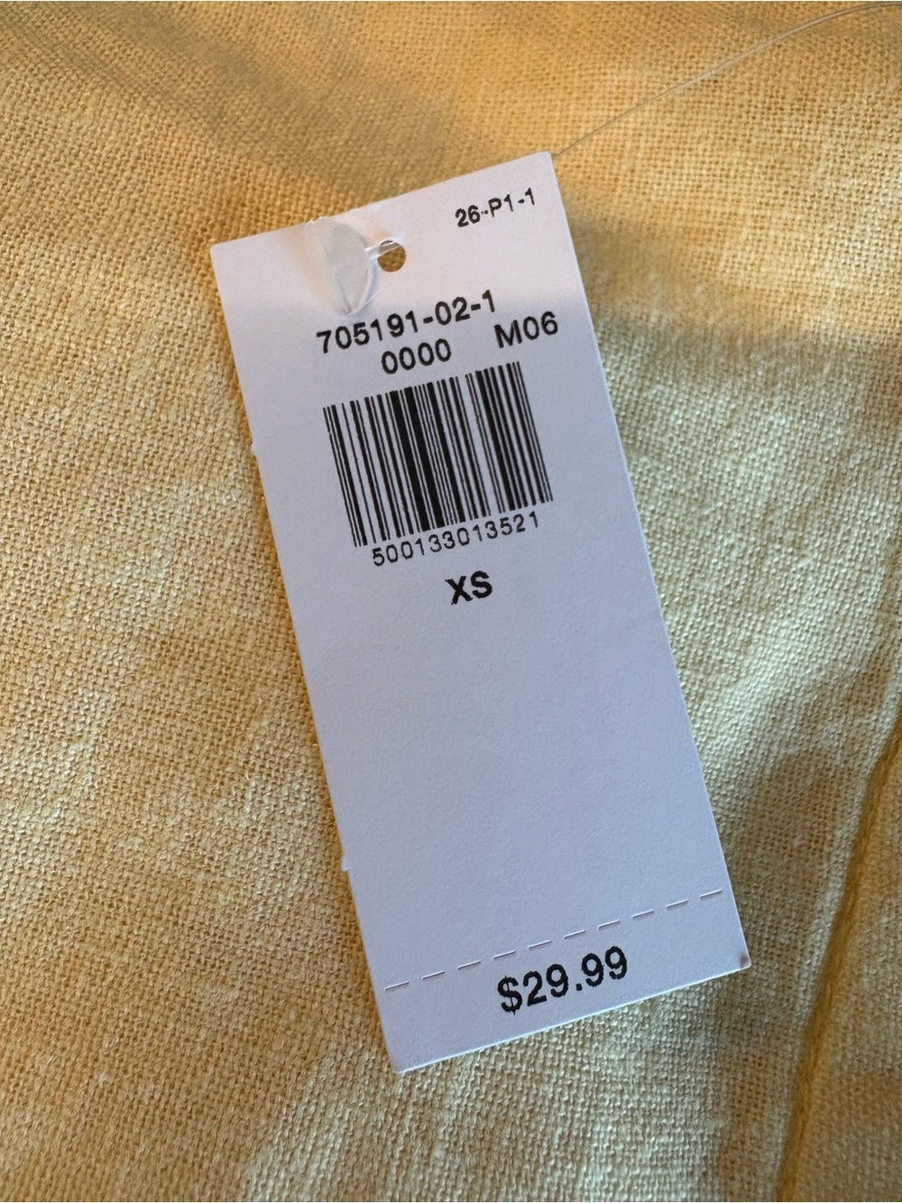 Old Navy Yellow Linen-Blend Skirt and Tank Blouse Set - Picture 5 of 7